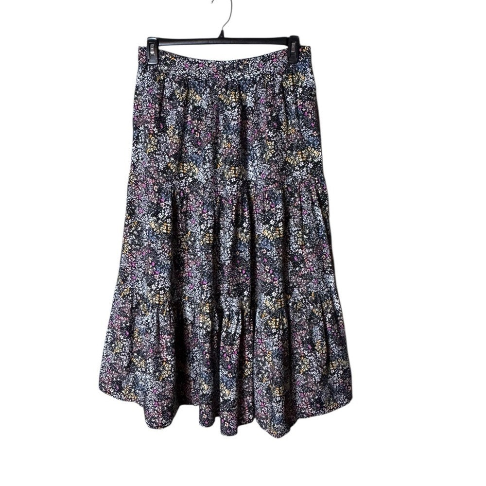 Rachel Zoe Cottagecore Tiered Maxi Skirt Small Beachy Fairycore Whimsigoth Boho